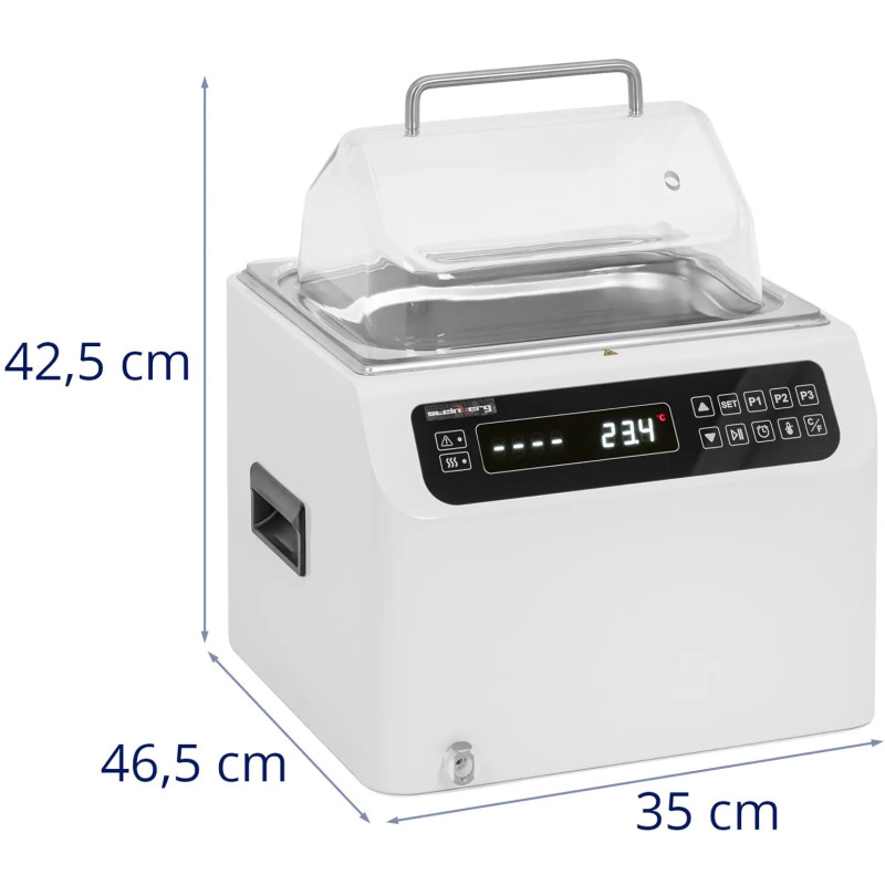 Laboratorinė vandens vonelė mėginiams šildyti LED 13 l 5-99 C