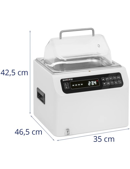 Laboratorinė vandens vonelė mėginiams šildyti LED 13 l 5-99 C
 
Laboratorinė vandens vonelė mėginiams šildyti LED 13 l 5-99 C