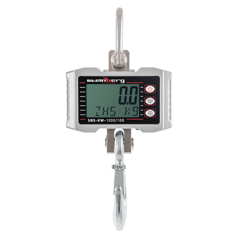 Kablio svarstyklės pakabinamos iki 1000kg / 0,5kg LCD