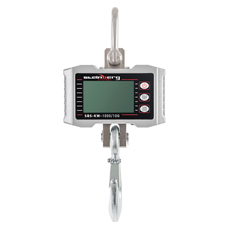 Kablio svarstyklės pakabinamos iki 1000kg / 0,5kg LCD