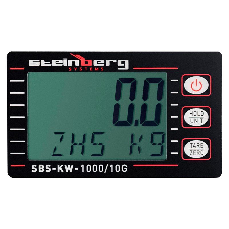 Kablio svarstyklės pakabinamos iki 1000kg / 0,5kg LCD