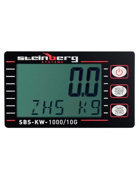 Kablio svarstyklės pakabinamos iki 1000kg / 0,5kg LCD Kablio svarstyklės pakabinamos iki 1000kg / 0,5kg LCD