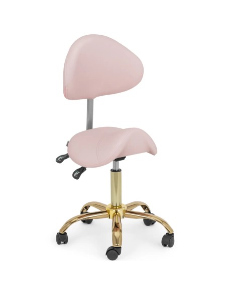 Balnelio kosmetinė kėdė su reguliuojamu atlošu MANNHEIM rose gold
 
Balnelio kosmetinė kėdė su reguliuojamu atlošu MANNHEIM rose gold