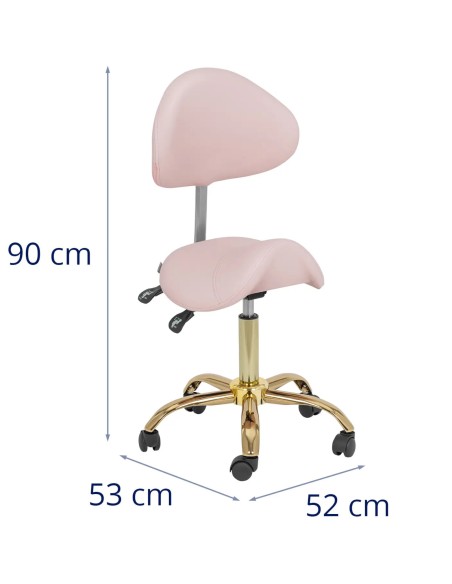 Balnelio kosmetinė kėdė su reguliuojamu atlošu MANNHEIM rose gold
 
Balnelio kosmetinė kėdė su reguliuojamu atlošu MANNHEIM rose gold