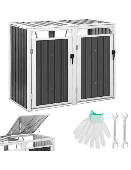 Dangtis šiukšliadėžei, dviguba, 2 x 240 l - pilka
 
Dangtis šiukšliadėžei, dviguba, 2 x 240 l - pilka