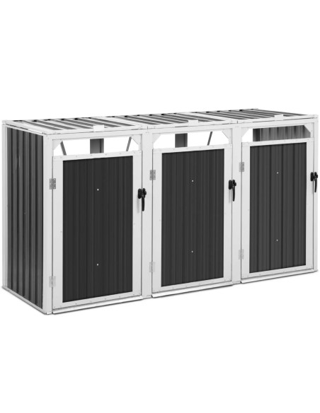 Dangtis šiukšlių dėžei, triguba, 3 x 240 l - pilka
 
Dangtis šiukšlių dėžei, triguba, 3 x 240 l - pilka