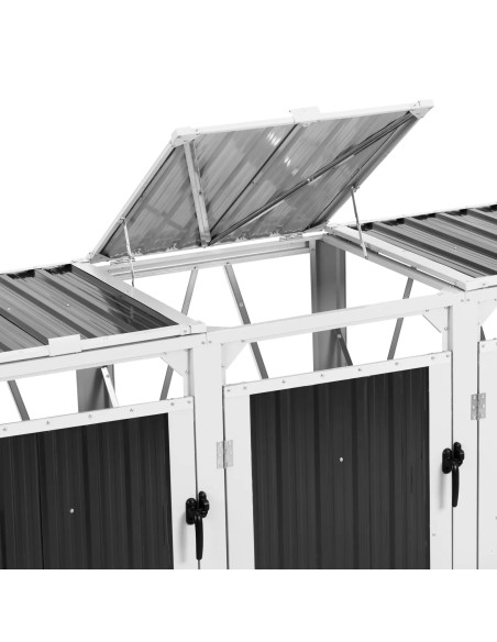 Dangtis šiukšlių dėžei, triguba, 3 x 240 l - pilka
 
Dangtis šiukšlių dėžei, triguba, 3 x 240 l - pilka