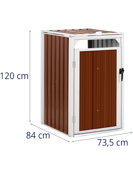 Viengubos šiukšliadėžės korpuso dangtis 240 l - ruda
 
Viengubos šiukšliadėžės korpuso dangtis 240 l - ruda