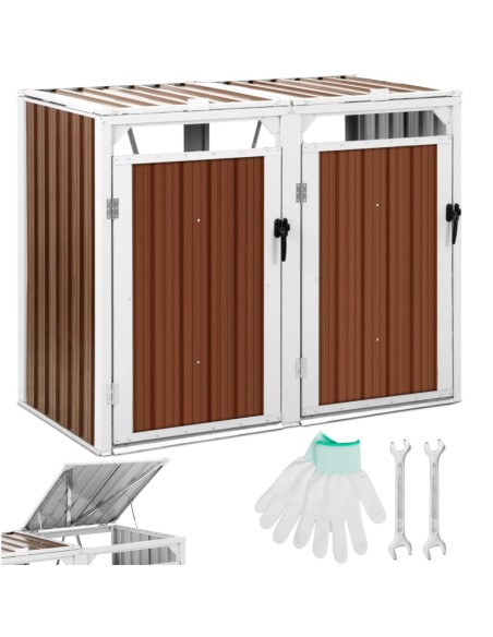 Dangtis šiukšliadėžei, dviguba, 2 x 240 l - ruda
 
Dangtis šiukšliadėžei, dviguba, 2 x 240 l - ruda