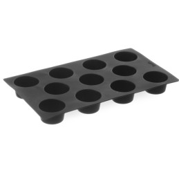 Nelipnios silikoninės formos kepimui iki 260C MINI-MUFFINS 176x300mm GN1/3 - Hendi 676905
