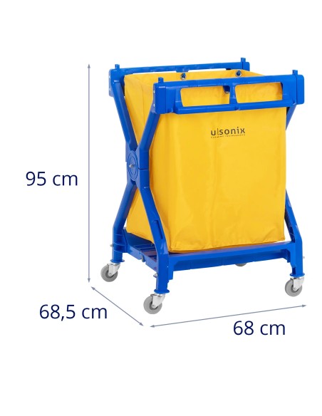 Viešbučio aptarnavimo skalbimo vežimėlis 170 l 68 x 68,5 x 95 cm
 
Viešbučio aptarnavimo skalbimo vežimėlis 170 l 68 x 68,5 x 95 cm