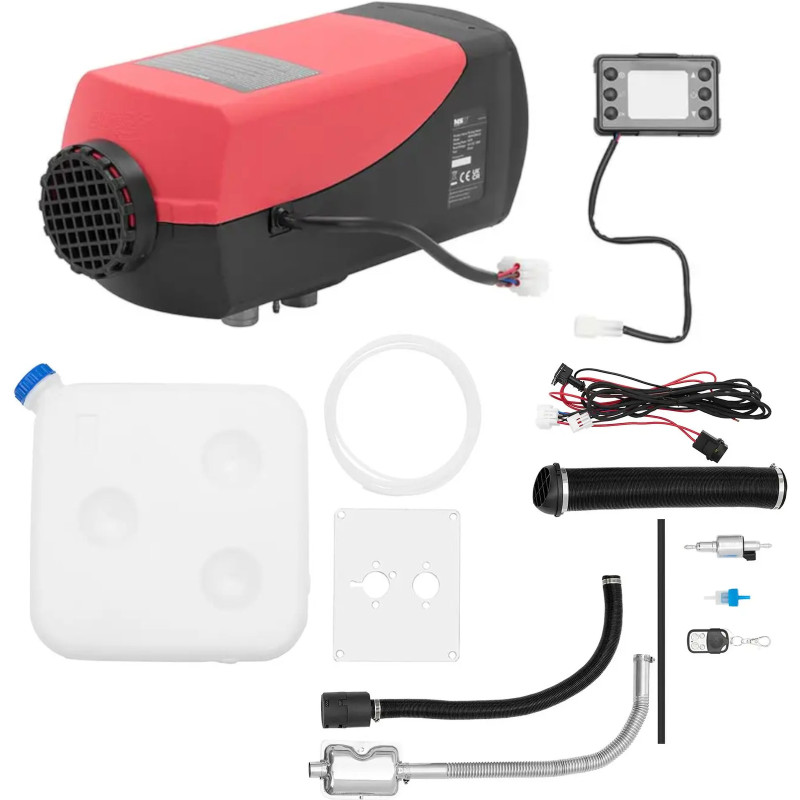 
Dyzelinis stovėjimo šildytuvas automobiliams, valtims, kemperiams, 10 l, 12 V, 8 kW
