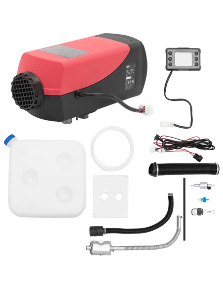 
Dyzelinis stovėjimo šildytuvas automobiliams, valtims, kemperiams, 10 l, 12 V, 8 kW
