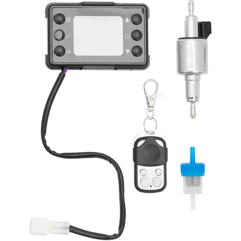 
Dyzelinis stovėjimo šildytuvas automobiliams, valtims, kemperiams, 10 l, 12 V, 8 kW
