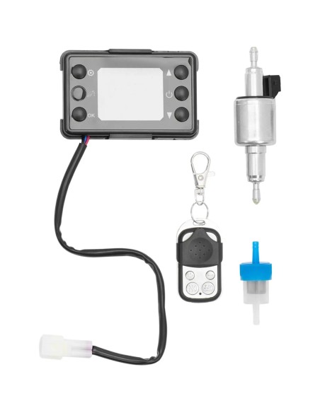 
Dyzelinis stovėjimo šildytuvas automobiliams, valtims, kemperiams, 10 l, 12 V, 8 kW
