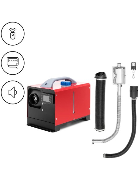 
Dyzelinis stovėjimo šildytuvas automobiliams, valtims, kemperiams, 4,5 l 12 V 8 kW
