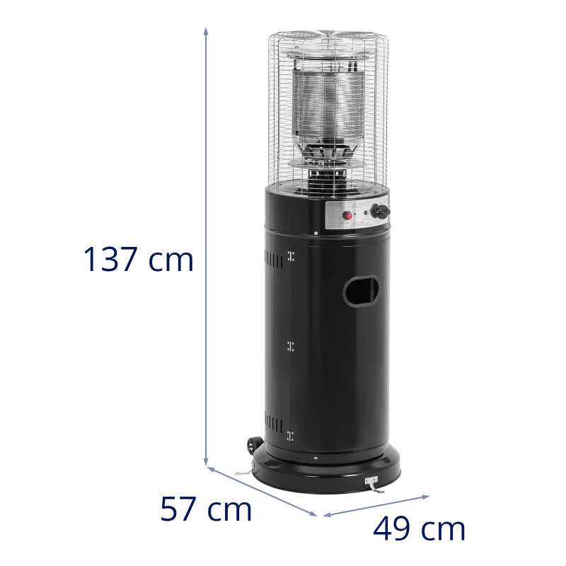 Dujinis terasos šildytuvas 11 kW 1370 mm