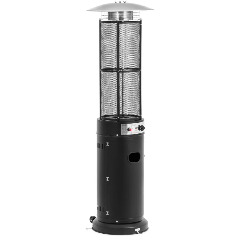 Dujinis terasos šildytuvas 11 kW 1845 mm - juodas