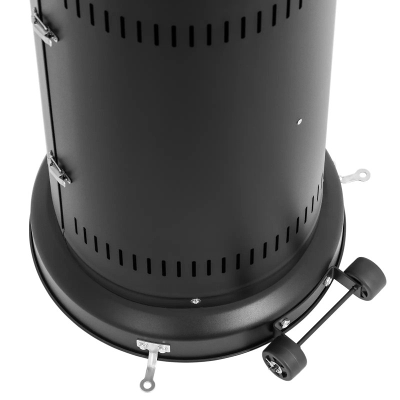 Dujinis terasos šildytuvas 11 kW 1845 mm - juodas