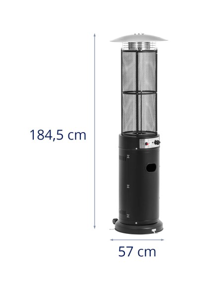 Dujinis terasos šildytuvas 11 kW 1845 mm - juodas
 
Dujinis terasos šildytuvas 11 kW 1845 mm - juodas