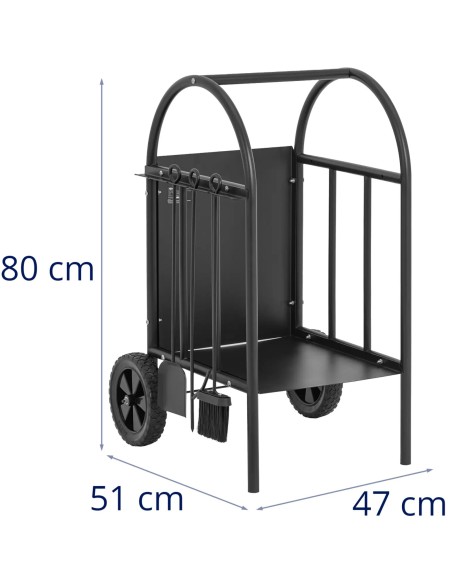 Vežimėlio stovas malkoms ir priedams PLIENAS iki 50 kg
 
Vežimėlio stovas malkoms ir priedams PLIENAS iki 50 kg