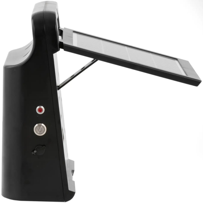 
Elektrifikatorius su fotovoltiniu skydeliu elektriniam piemeniui 6 V 0,15 J 2,5 km
