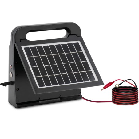 Elektrifikatorius su fotovoltiniu skydeliu elektriniam piemeniui 6 V 0,3 J 5 km
 
Elektrifikatorius su fotovoltiniu skydeliu elektriniam piemeniui 6 V 0,3 J 5 km