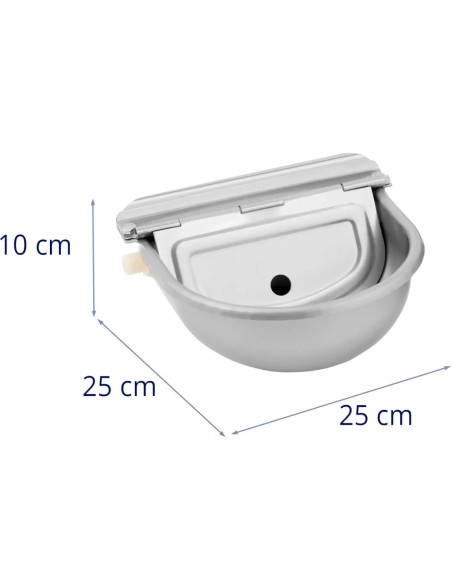 Plieninė girdykla galvijams ir arkliams su vandens jungtimi 2,5 l - rinkinyje 2 vnt.
 
Plieninė girdykla galvijams ir arkliams su vandens jungtimi 2,5 l - rinkinyje 2 vnt.