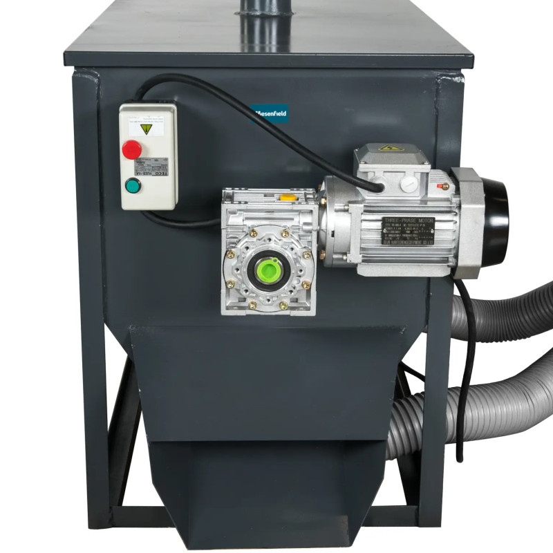 Aušintuvas granulių temperatūrai sumažinti iki 300 kg/ h 400 V 1500 W