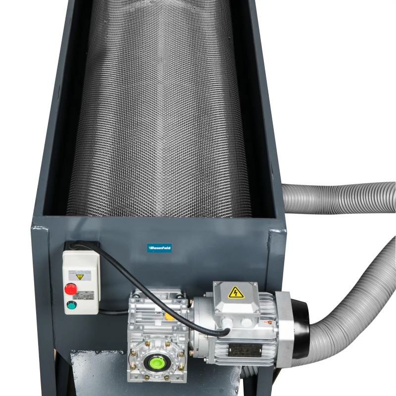 Aušintuvas granulių temperatūrai sumažinti iki 300 kg/ h 400 V 1500 W