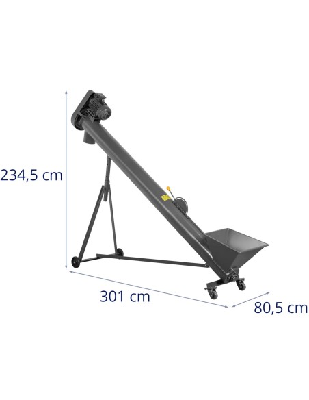 Sraigtinis tiektuvas grūdų granulėms pjuvenoms 3m 7 reguliuojami aukščiai 1000 kg/ val.
 
Sraigtinis tiektuvas grūdų granulėms pjuvenoms 3m 7 reguliuojami aukščiai 1000 kg/ val.