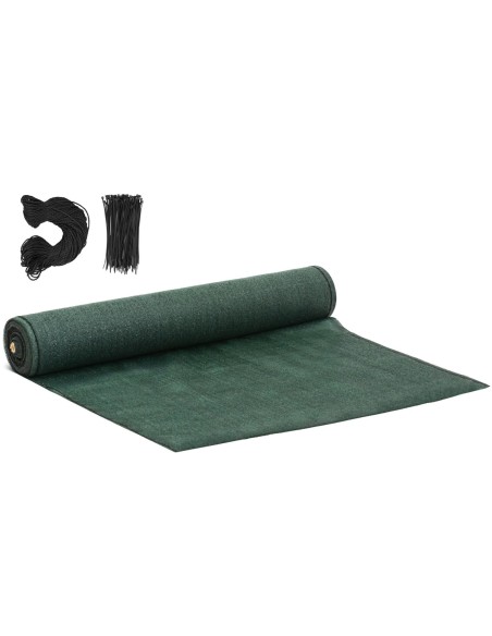 Šešėlių maskavimo tinklelis tvorai HDPE 50 x 1,2 m 150 g/ m2 - komplektas
 
Šešėlių maskavimo tinklelis tvorai HDPE 50 x 1,2 m 150 g/ m2 - komplektas