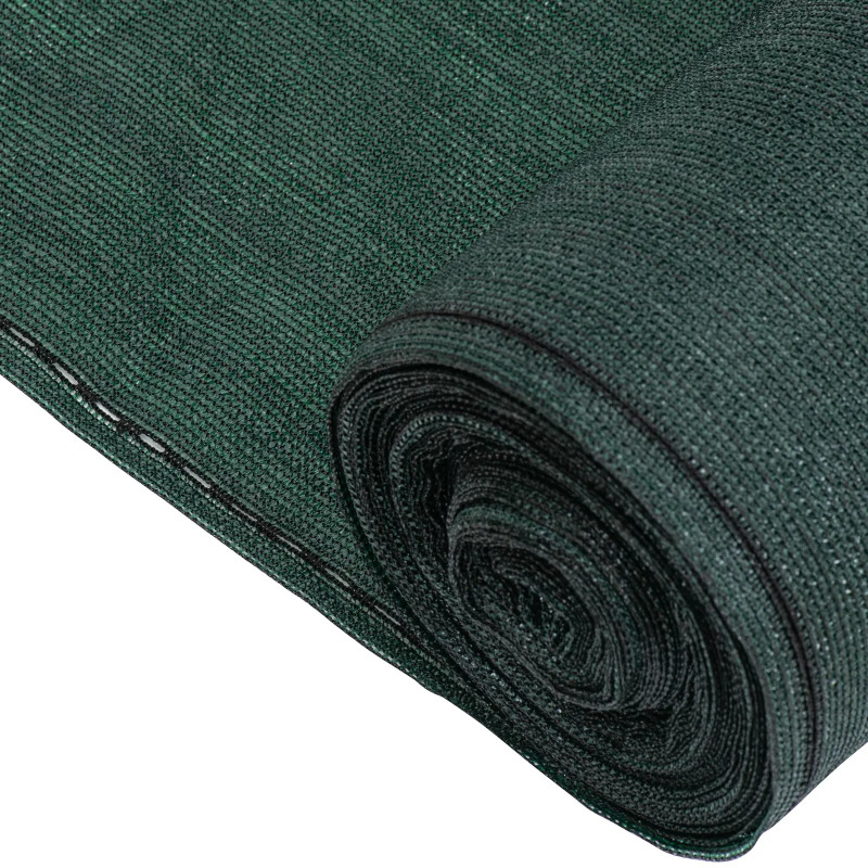 Šešėlių maskavimo tinklelis tvorai HDPE 50 x 1,2 m 150 g/ m2 - komplektas