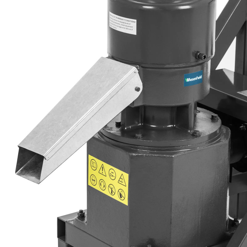Granulių presas skirtas 230mm skersmens 400kg/ h 28AG pjuvenų pašarų granulėms gaminti