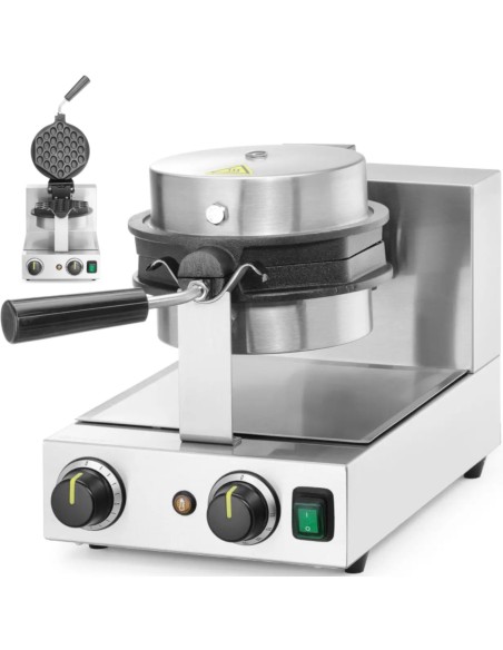 Bubble Waffle Rotary Vaflinė Skersmuo 170mm 1500W
 
Bubble Waffle Rotary Vaflinė Skersmuo 170mm 1500W