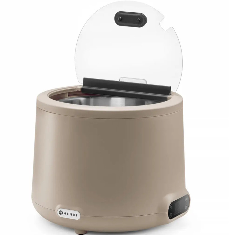 UNIQ elektrinis termosas sriubos virdulys skersmuo 365 x 325 mm 8 l 500 W - smėlio spalvos