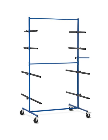 Dažų stovas spoileriniams buferiams, 4 lygių, dvipusis, iki 120 kg Dažų stovas spoileriniams buferiams, 4 lygių, dvipusis, iki 120 kg