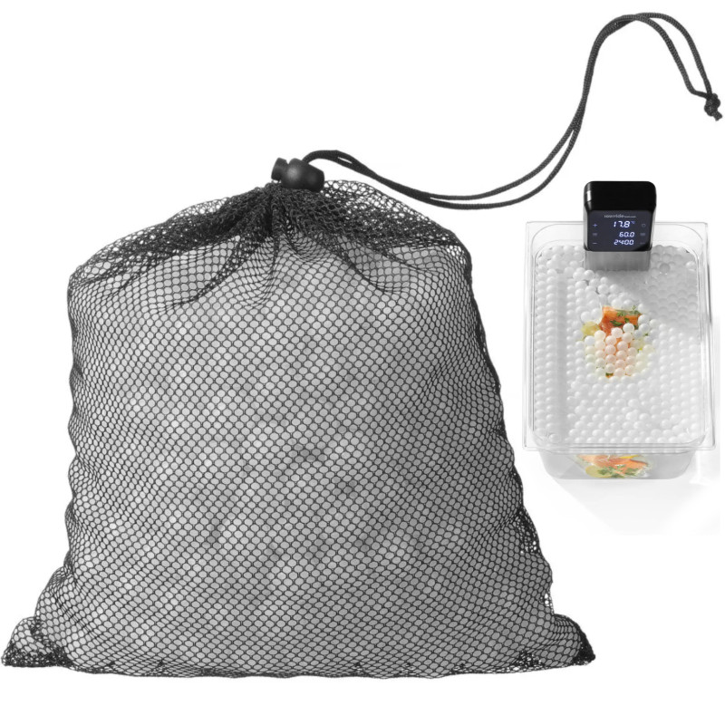 Sous-vide kepimo rutuliukai 20 mm skersmens - rinkinyje 500 vnt.
Sous-vide kepimo rutuliukai 20 mm skersmens - rinkinyje 500 vnt.
