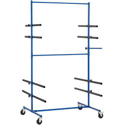 Dažų stovas spoileriniams buferiams, 4 lygių, dvipusis, iki 120 kg
