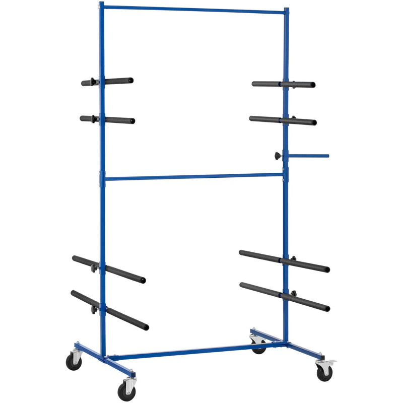 Dažų stovas spoileriniams buferiams, 4 lygių, dvipusis, iki 120 kg
