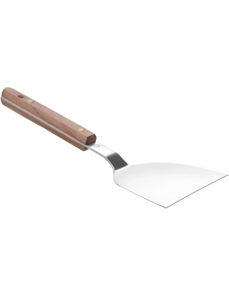 
Teppanyaki Egg Burger Mentelė su medine rankena 240 x 105 mm
