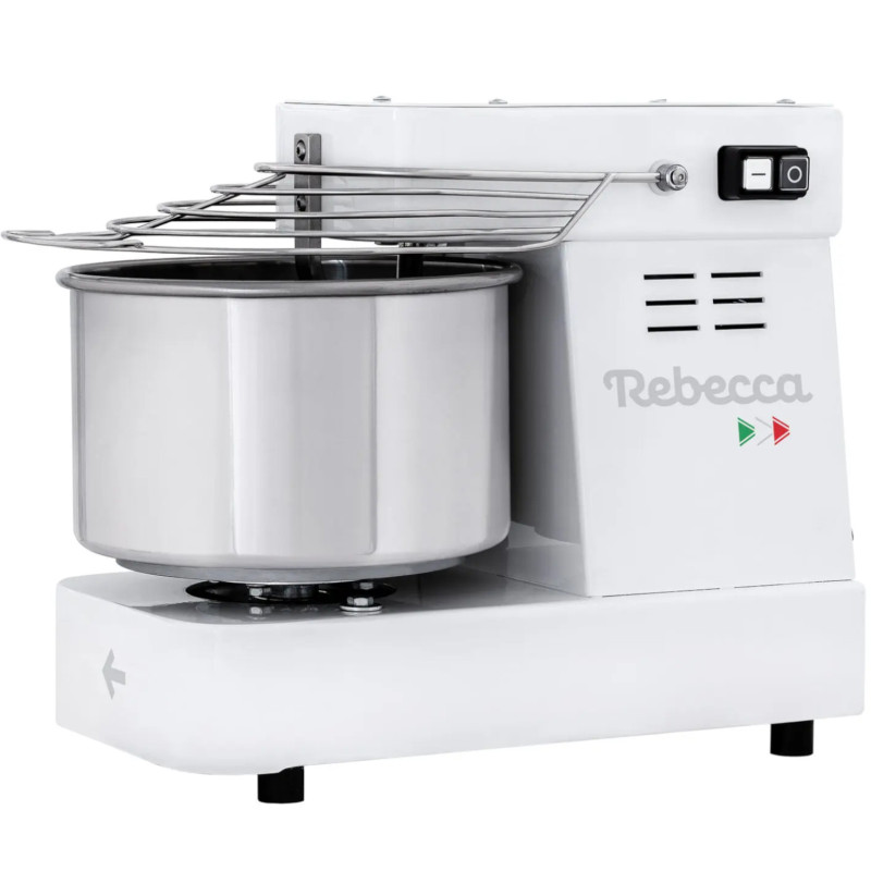 
Spiralinis maišytuvas su fiksuota galvute ir dubeniu Rebecca 7 l 370 W

