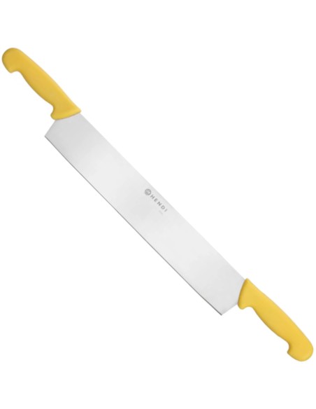 Sūrio peilis su dviem rankenomis 655 mm - geltonas
 
Sūrio peilis su dviem rankenomis 655 mm - geltonas