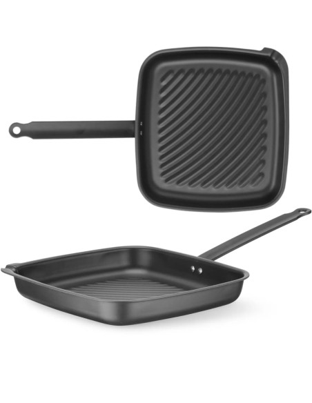 
Kvadratinė grilio keptuvė 480 x 282 x 80 mm
