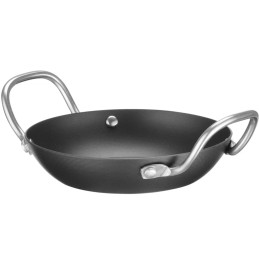 
Universali serviravimo keptuvė pagaminta iš anglinio plieno, skersmuo 144mm
