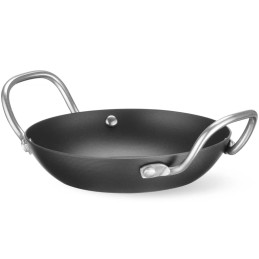 
Universali serviravimo keptuvė pagaminta iš anglinio plieno, skersmuo 184mm
