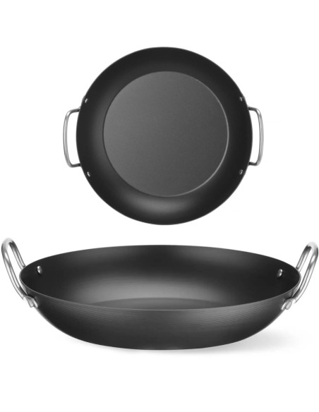 
Universali serviravimo keptuvė pagaminta iš anglinio plieno, skersmuo 264mm
