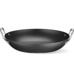 
Universali serviravimo keptuvė pagaminta iš anglinio plieno, skersmuo 264mm

