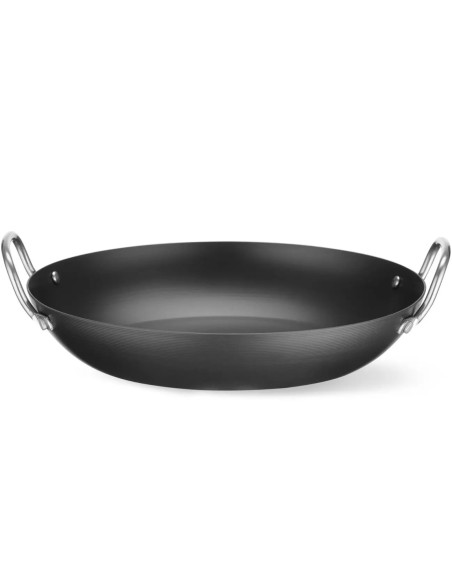 
Universali serviravimo keptuvė pagaminta iš anglinio plieno, skersmuo 264mm
