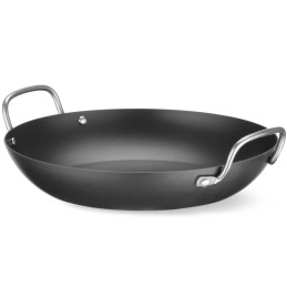 
Universali serviravimo keptuvė pagaminta iš anglinio plieno, skersmuo 264mm
